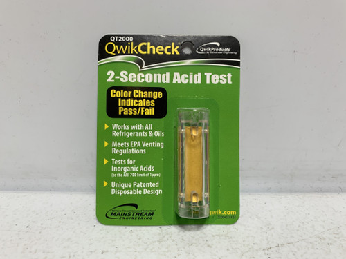 Mainstream Engineering QT2000 QwikCheck Acid Test for HVAC Systems