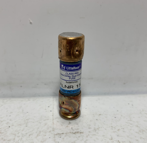 Littelfuse FLNR 15A Time Delay Fuse Class RK5 15A 250VAC