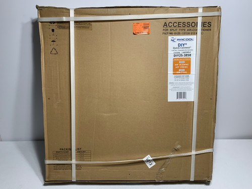 MrCool DIY25-3858 Quick Connect Line Set for Mini Split AC 25 Ft