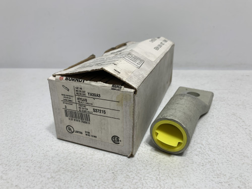 Burndy YA39A3 Hylug 750 AL 1‑Hole Stud Connector