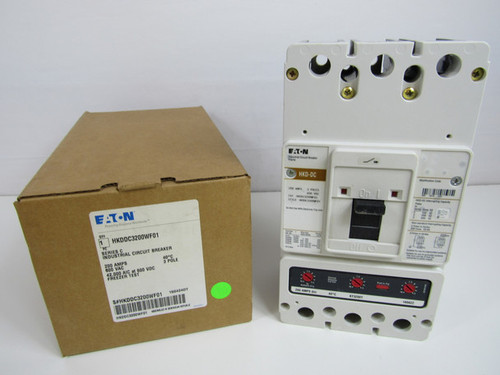 Eaton HKDDC3200WF01 Molded Case Circuit Breaker 200A 600VAC 3P