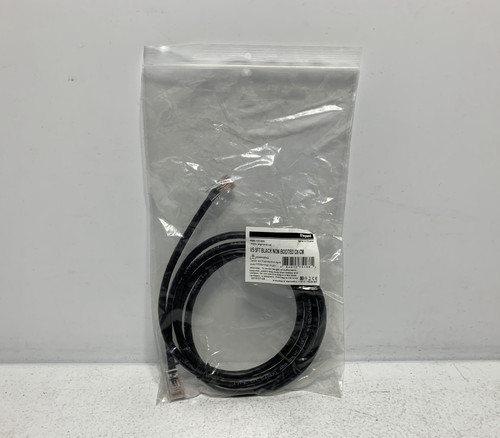 Legrand 566-135-005 Black Non-Booted C6 Cable 5FT
