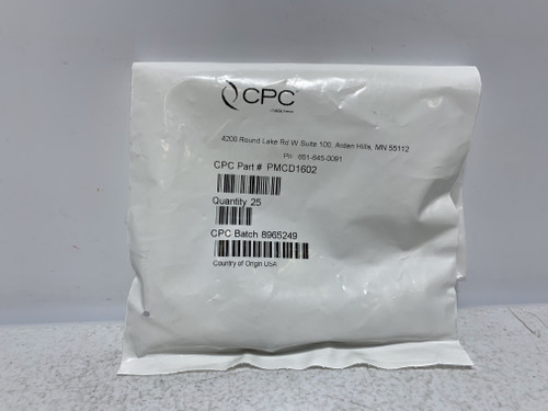 CPC PMCD1602 Coupling Insert 1/8" NPT Valved (pk of 5)