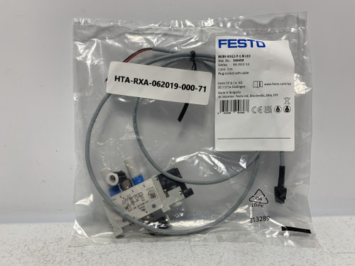 Festo NEBV-H1G2-P-N-LE2 Plug Socket with Cable 1m Air Solenoid Valve