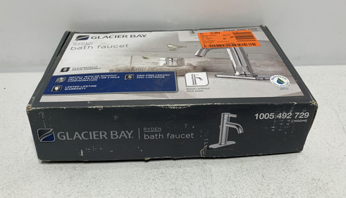 Glacier Bay 1005 492 729 Ryden Single Handle 4" Centerset Faucet Chrome