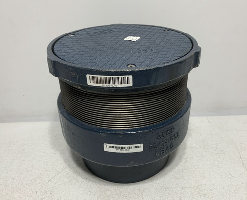 Zurn P1400-6NH & P1400-RD-6 6" Cast Iron Cleanout Base