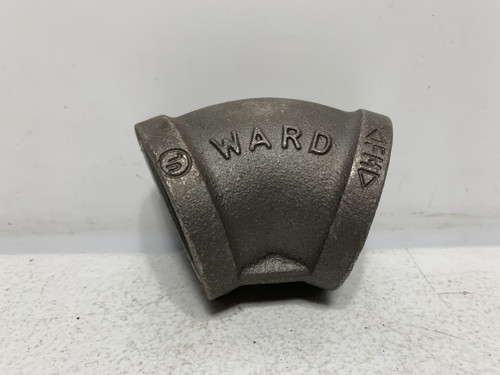 Ward 3" FIP Black Iron 45 Degree Elbow