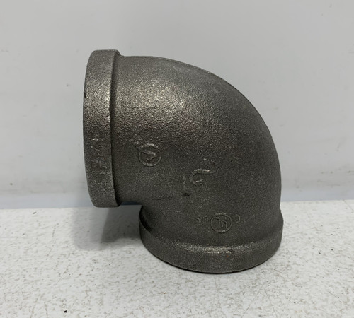 SA 2" FIP Black Iron 90 Degree Elbow