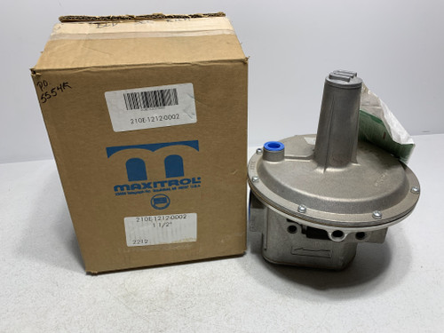 Maxitrol 210E-1212-0002 Gas Pressure Regulator 1-1/2" NPT