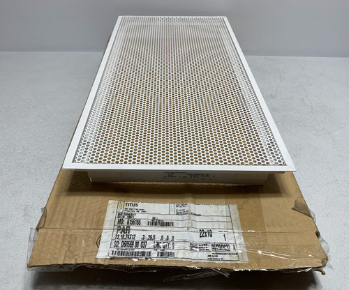 Titus K156186 Perforated Supply Diffuser 24" x 12" White