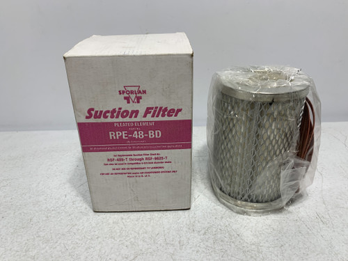 Sporlan RPE-48-BD Suction Filter Pleated Element