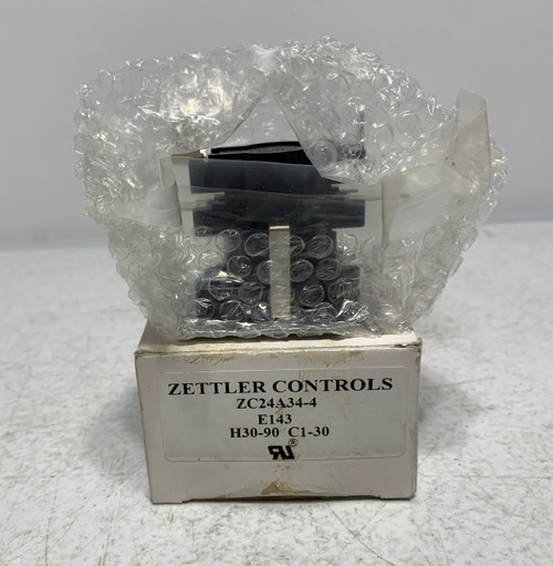 Zettler Controls ZC24A34-4 Relay H30-90 C1-30