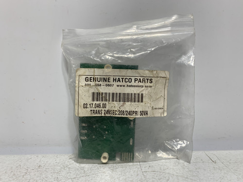 Hatco 02.17.046.00 Transformer 24V/208-240V 50VA