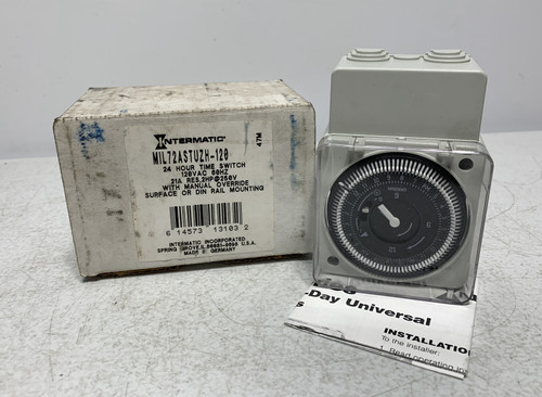 Intermatic MIL72ASTUZH-120 24 Hour Time Switch 120V