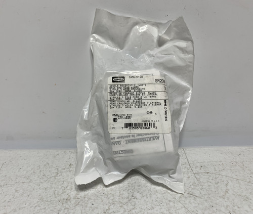 Hubbell SR20W Single Receptacle 20A 125V White