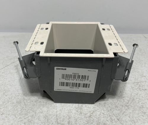 Centaur PSB232 2-Gang Nail-On Switch Box 32 Cu In