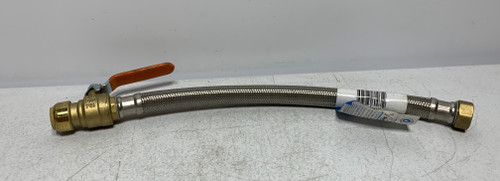 Sharkbite U3088FLEX18BVLF Braided Flexible Water Heater Connector 18 Inch