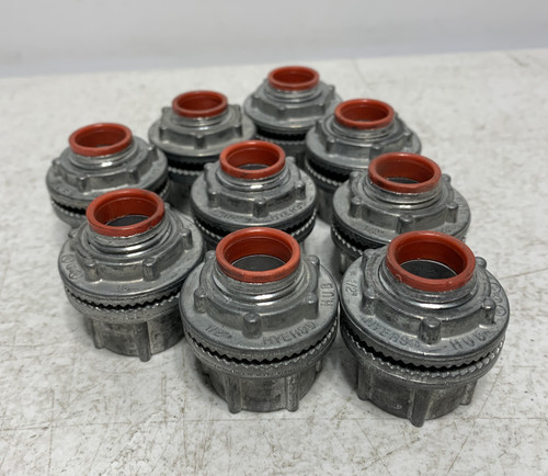 Myers 1/2" Threaded Conduit Hub (lot of 9)
