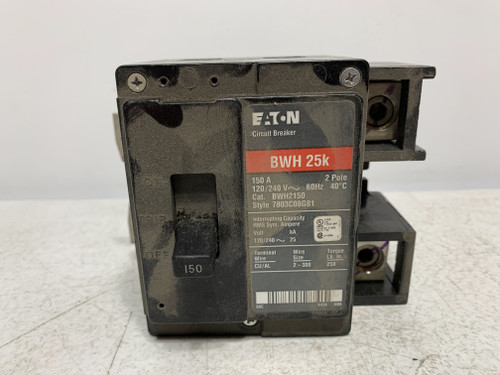Eaton BWH2150 Bolt-On Circuit Breaker 150A 2-Pole 120/240V