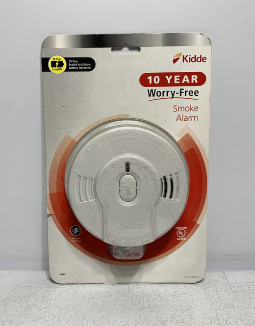 Kidde 21029723A 10-Year Worry-Free Smoke Alarm Lithium Battery