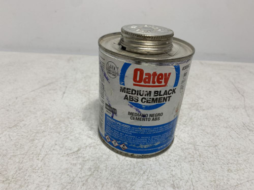 Oatey 30892 ABS Cement 16 oz Black Medium-Bodied
