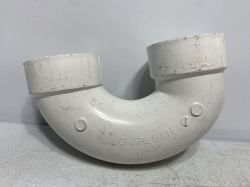 Charlotte Pipe 31-645 Elbow Fitting 3" PVC DWV