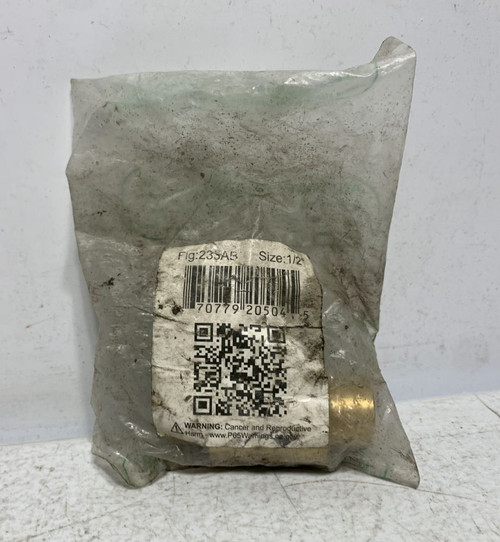 Red-White Valve 233AB Check Valve 1/2" Brass Lead-Free