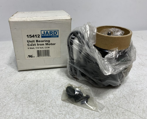 Mars 15412 Unit Bearing Motor 9W 115V CCW Cast Iron