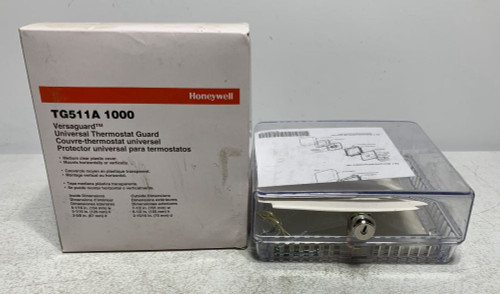 Honeywell TG511A1000 Thermostat Guard Clear 6-1/2"x6-1/2"x2-15/16"