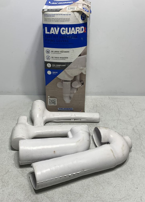 Truebro LavGuard2 Piping Cover ADA Compliant White