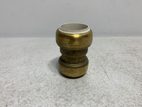SharkBite S3917 1" Push-to-Connect Coupling Brass Fitting