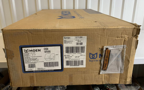 Moen G18264 Double Bowl Sink 18 Gauge 34"x20" Undermount