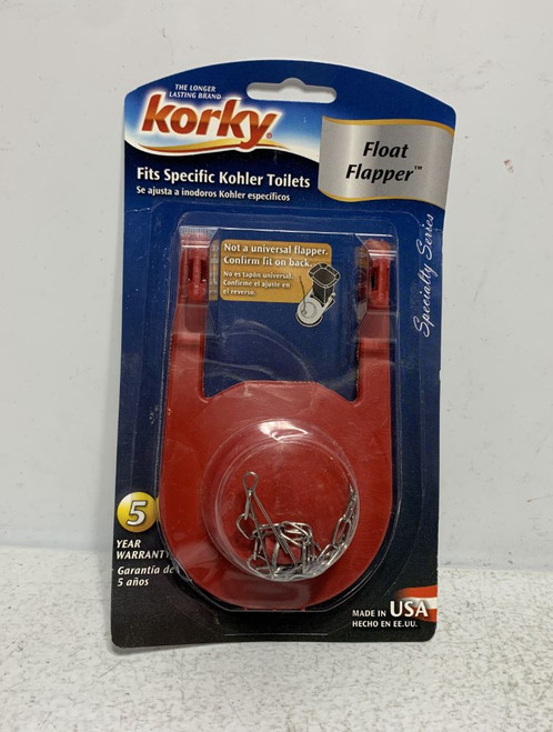 Korky 2010BP Float Flapper 2" Red Rubber