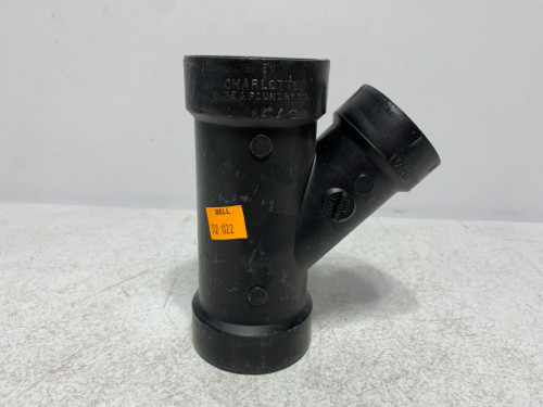 Charlotte Pipe 2" x 2" x 1-1/2" Black PVC Pipe Fitting (lot of 13)