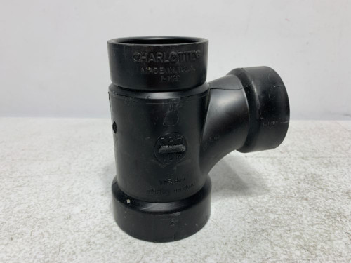 Charlotte Pipe 31-8227 Sanitary Tee 2"x1-1/2"x1-1/2" DWV (lot of 2)