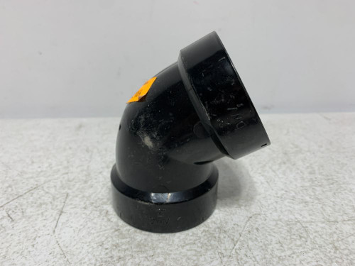 2"x 2" PVC Black Elbow 45 Degree DWV (lot of 11)