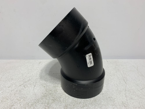 4" 15806 Elbow 45 deg Black PVC 4" (lot of 17)
