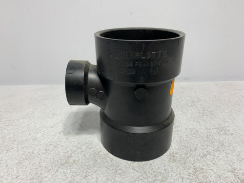 Charlotte Pipe 3" x 3" x 1-1/2" PVC Sanitary Tee Black DWV (lot of 4)
