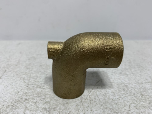 Nibco 1-1/8" x 1/8" Elbow Fitting Brass (lot of 6)