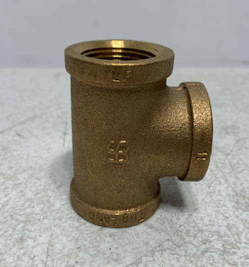 1" x 1" Brass Tee FIP Lead-Free (lot of 10)