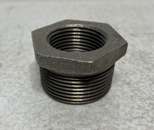 1" x 1-1/4" Hex Bushing Iron MPT x FPT (lot of 2)