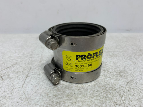 Proflex 3001-150 Shielded Coupling 1-1/2" CI/PL/ST to Copper
