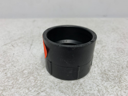 1-1/2" x 1-1/2" Black PVC Coupling 1-1/2" Slip x 1-1/2" Slip (lot of 8)