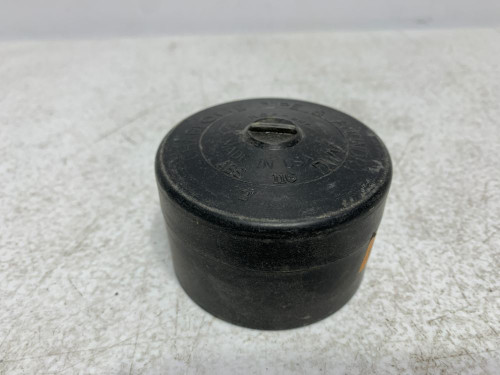 Charlotte Pipe 116 Cap 2" Black PVC (lot of 2)