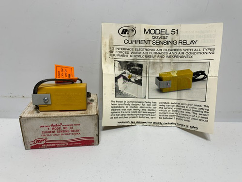 Aprilaire 51 Current Sensing Relay 120V 50W 4A