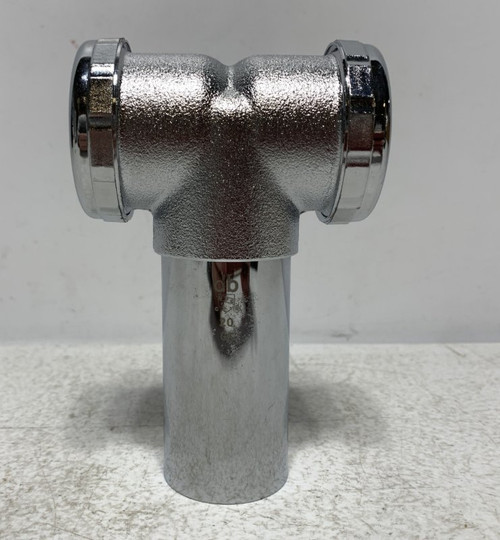 Dearborn 785157 Baffle Tee 5" 20 ga Chrome