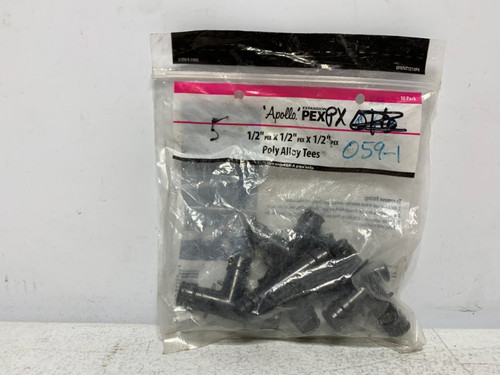 Apollo EPXPAT1210PK Tee 1/2" Poly Alloy 200 PSI (lot of 5)