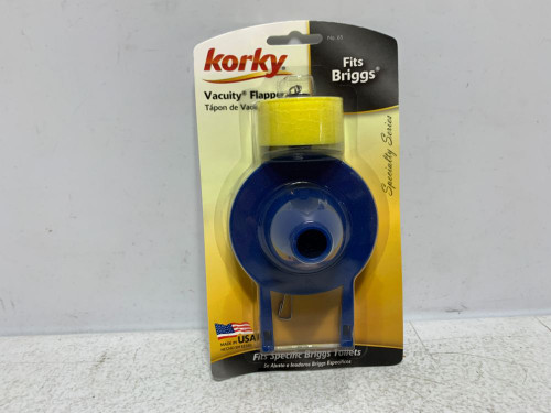 Korky 65 Toilet Flapper 2" Fits Briggs Vacuity