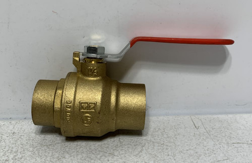 RWV 5595AB Ball Valve 1-1/2" Brass Full Port 600WOG