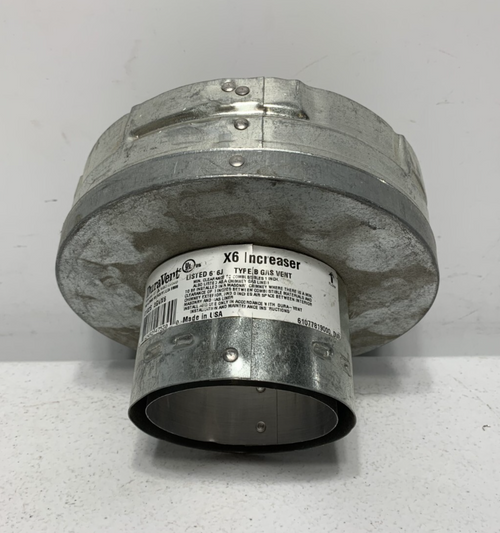 DuraVent 3GVX6 Gas Vent Diameter Increaser 3" x 6"